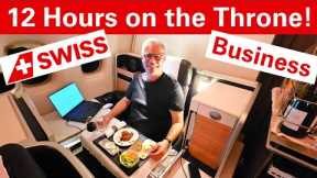 Swiss Business Class. 12 Hours on the Throne