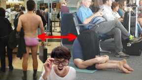 FUNNIEST Airport Moments | Airport Fails