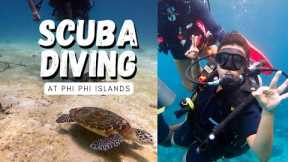 Scuba Diving in Thailand | Phi Phi | Kinjal Gala | First Scuba Dive | Princess Divers | 4K Video