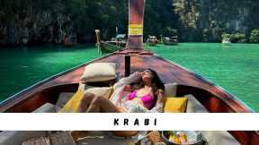 Krabi Travel Vlog & A Luxury Longtail Boat Tour of The Hong Islands