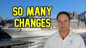 HUNDREDS OF CRUISES HAVE PORTS TIMES CHANGED