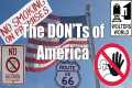 Visit America - The DON'Ts of