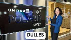 United Polaris Lounge at Washington DC's Dulles International Airport (IAD): Tour and Review