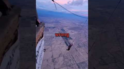 Skydiving Gone WRONG! | Cr.- maaschedpotatoes (tt)