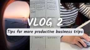 Vlog 2 Tips for More Productive Business Trips  (HD 1080p)