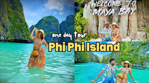 PHI PHI ISLAND TOUR from KRABI, THAILAND by Speedboat | Full Day Tour guide | Snorkeling