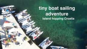 Island hopping with 8 tiny boats - MINICAT Croatia Adventure´24