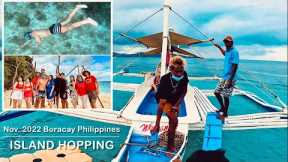 Boracay Vlog 2022 | Island Hopping with Lunch Buffet for 900 Php / 16 USD per Pax