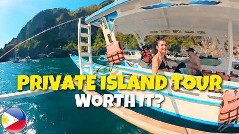 Private Island Hopping Tour A in EL NIDO Philippines with APE Tours 🇵🇭