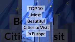 Top 10 Most Beautiful ❤️ Cities to Visit in Europe. #beautiful#cities#europe#amsterdam#paris#london.