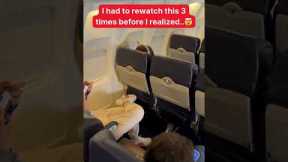 The craziest thing I've ever seen on an airplane! 😱