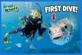 KIDS scuba dive with PUFFERFISH,