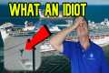 IDIOT ARRESTED TRYING TO CLIMB ONTO