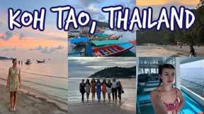 Island hopping to Koh Tao (I got sick on a boat) | THAILAND BACKPACKER VLOG 6