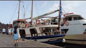Back to the Island Hopping Boat @ Santorini Greece