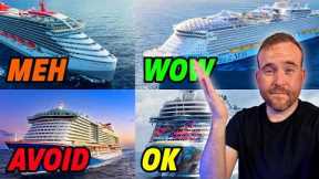 Ranking the Cruise Lines from WORST to BEST! (Which to AVOID...)