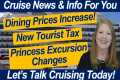 CRUISE NEWS! Dining Price Hike &