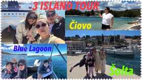 ISLAND HOPPING//3 ISLANDS TOUR #speedboat #springtime #beach #islandtours #friends #germany #croatia