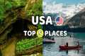 5 Amazing Places To Visit In USA - 4K 