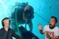 Divers React to divers having panic