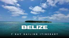 7 Day Bareboat Catamaran Charter in Belize | Sailing, Snorkeling & Island Hopping Paradise