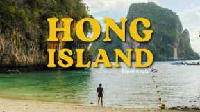 Private Luxury Longtail Boat Tour to Hong Island! from Krabi | Thailand Vlog