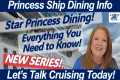 Star Princess Dining Guide - NEW