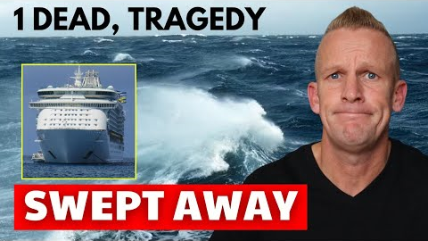 ⚠️CRUISE NEWS: Massive Wave Sweeps Passengers Into the Sea!