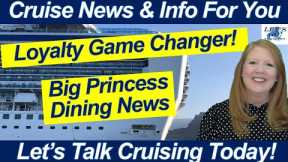 CRUISE NEWS! HUGE Loyalty Change | Princess App Glitch, Dining Award & New Partnership