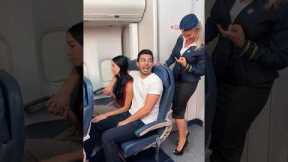 Sneaky passenger #youtubeshorts #comedy #funny #travel #airplane