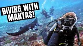 Scuba Diving with Manta Rays in Nusa Penida 🇮🇩 Indonesia Travel Vlog