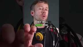Scuba Diving Air Emergency: Don't Grab Their Regulator! #shorts