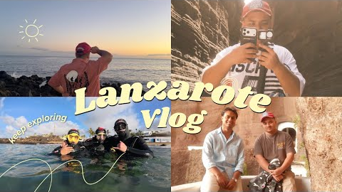 First Time Scuba Diving in Lanzarote 🇮🇨 😳 | Travel Vlog