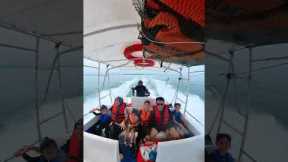 Island hopping with transfer boat