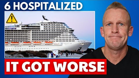⚠️Cruise Passengers Injured in Freak Incident, Sailing Cancelled & More