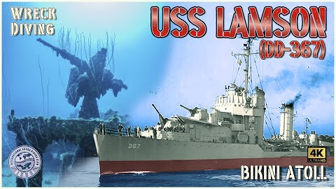 🇲🇭 Ep. 5: Tech Scuba Diving on Historical Destroyer USS Lamson (DD-367) | Bikini Atoll, Marshall Is.