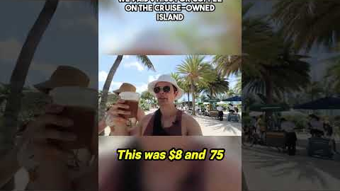 SHIP-OWNED ISLAND SHOCKER! Paying $11 for Coffee & Navigating Rough Seas! 🤯