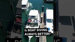 Should boat diving be a part of Scuba Certification? 🛟🤿🛥️ #scubadiving #boatdiving #divetravel