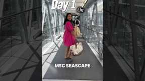 MSC SEASCAPE | Day 1 | Bahamas Cruise | MSC Cruises Sailaway party #msccruises #mscseascape #cruise