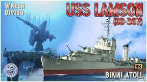 🇲🇭 Ep. 5: Tech Scuba Diving on Historical Destroyer USS Lamson (DD-367) | Bikini Atoll, Marshall Is.