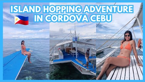 Island Hopping Adventure in Cordova 🇵🇭Cebu Philippines | Boat Trip | Beach Getaway | Cebuana Travels