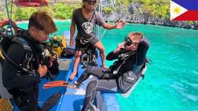 First Time Scuba Diving in El Nido, Philippines 🇵🇭