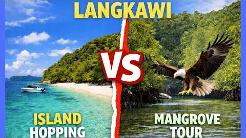 Langkawi Island Hopping vs Mangrove Tour 🇲🇾 | Which Boat Trip Is BEST?