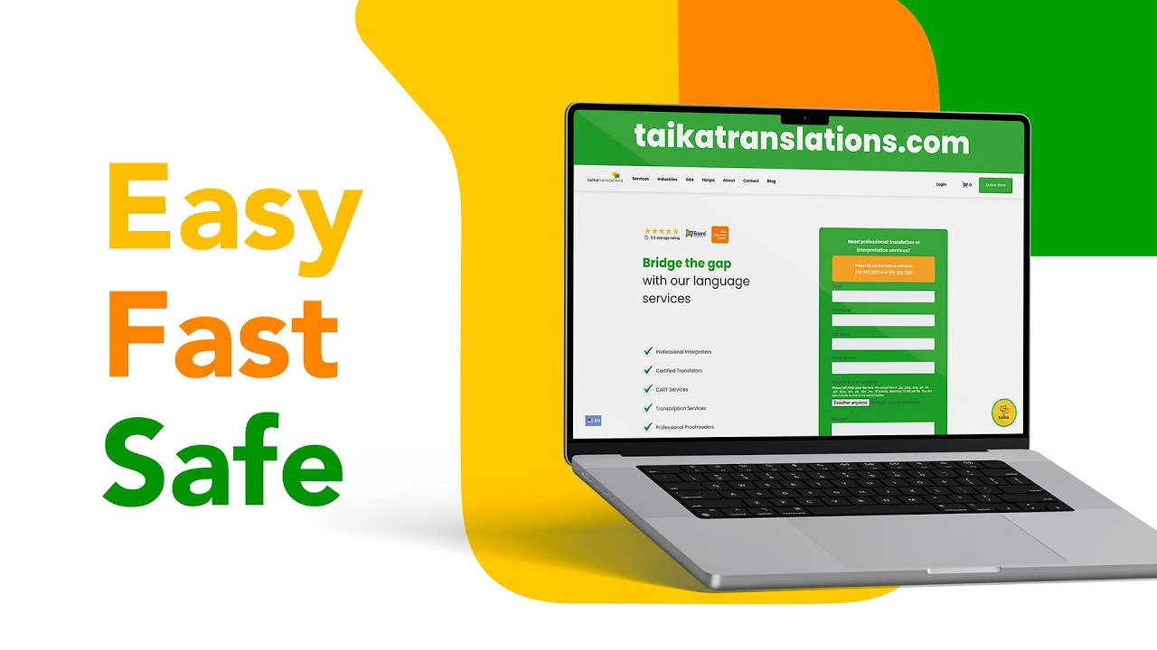 Certified Translations for USCIS and ICE - Fast Online Ordering + Notarization