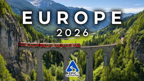 100 Most Beautiful Places to Visit in Europe in 2026 | 4K Travel Guide