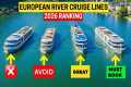 European River Cruise Lines Ranked