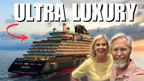 This Is What a $10,000 LUXURY Cruise Looks Like!! | Boarding Explora Journeys