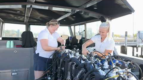 Showing you over this incredible Eco tourism and Scuba diving charter boat design.