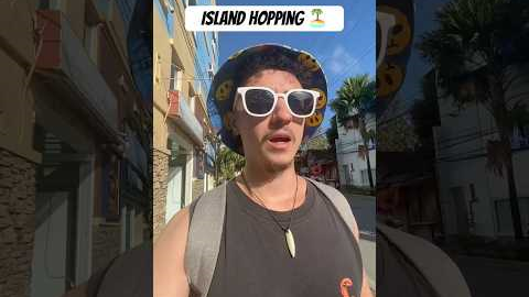 Island Hopping in BORACAY ISLAND 🇵🇭 #travel #philippines #islandhopping #boracay