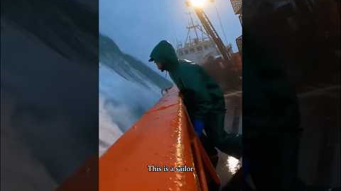 This is life at sea. #funny #sailor #sea #fyp #funnyvideos